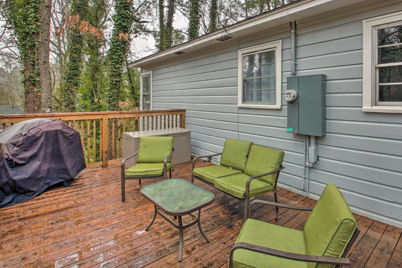 Centrally Located Hot Springs Home With Deck! Экстерьер фото