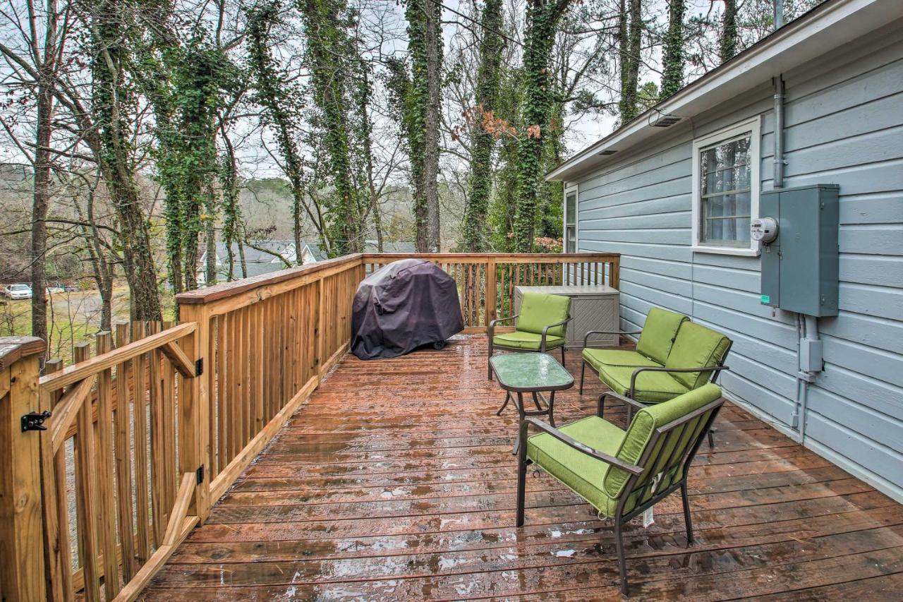 Centrally Located Hot Springs Home With Deck! Экстерьер фото