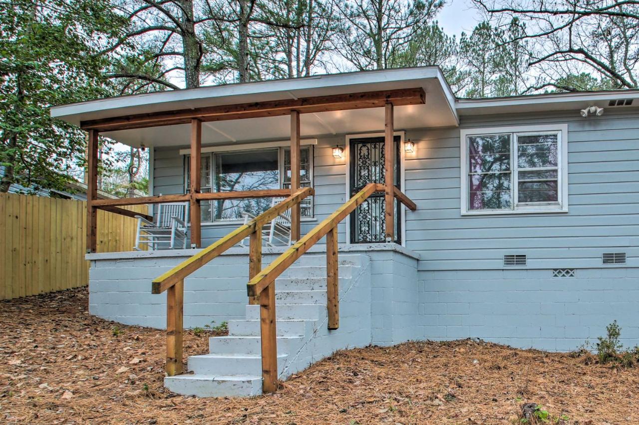 Centrally Located Hot Springs Home With Deck! Экстерьер фото